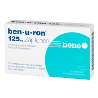 BEN-U-RON 125 mg Suppositorien - 10St - Grippe & Fieber
