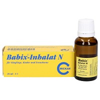 BABIX Inhalat N - 20ml - Erkältungssalbe & Inhalation