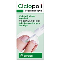 CICLOPOLI gegen Nagelpilz wirkstoffhalt.Nagellack - 6.6ml - Haut & Nagelpilz