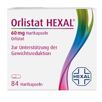 ORLISTAT HEXAL 60 mg Hartkapseln - 84St - Gewichtsreduktion