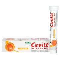 CEVITT Hals & Rachen Lutschtabletten Zitrone - 20St - Halsschmerzen