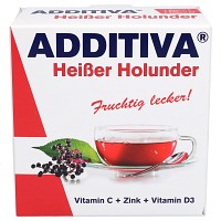 ADDITIVA heißer Holunder Pulver - 100g - Vitamine