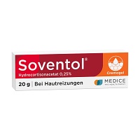 SOVENTOL Hydrocortisonacetat 0,25% Creme - 20g - Reiseapotheke