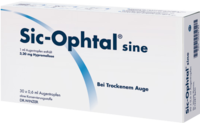 SIC OPHTAL sine Augentr. Augentropfen - 30X0.6ml - Gegen trockene Augen