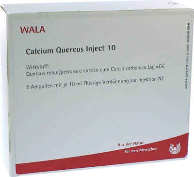CALCIUM QUERCUS Inject 10 Ampullen 5X10 ml