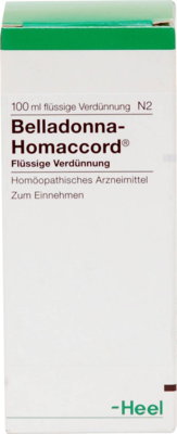 BELLADONNA HOMACCORD Tropfen 100 ml