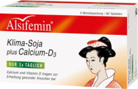 ALSIFEMIN Klima-Soja plus Calcium D3 Tabletten - 60St - Für Frauen & Männer