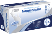 HANDSCHUHE Einmal Nitril L blau - 100St