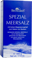 BIOMARIS Spezial Meersalz - 500g - Nahrungsergänzung