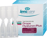 LENSCARE Drops Hyaluron Plus Lösung - 20X0.4ml - Kontaktlinsen & Pflege