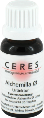 CERES Alchemilla Urtinktur 20 ml