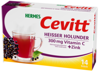 HERMES Cevitt heißer Holunder Granulat - 14St - Vitamingetränke