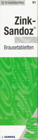 ZINK SANDOZ Brausetabletten - 20St - Selen & Zink