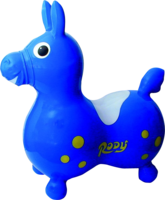 RODY Sprungpferd blau - 1St