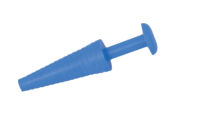 KATHETERSTÖPSEL steril blau - 100St