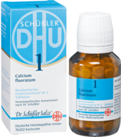BIOCHEMIE DHU 1 Calcium fluoratum D 6 Tabletten - 80St - Dhu Nr. 1 & 2