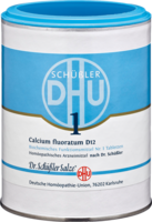 BIOCHEMIE DHU 1 Calcium fluoratum D 12 Tabletten - 1000St - Dhu Nr. 1 & 2