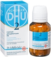BIOCHEMIE DHU 2 Calcium phosphoricum D 6 Tabletten - 80St - Dhu Nr. 1 & 2