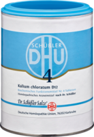 BIOCHEMIE DHU 4 Kalium chloratum D 6 Tabletten - 1000St - Dhu Nr. 3 & 4