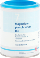 BIOCHEMIE DHU 7 Magnesium phosphoricum D 3 Tabl. - 1000St - Dhu Nr. 7 & 8