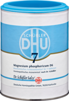 BIOCHEMIE DHU 7 Magnesium phosphoricum D 6 Tabl. - 1000St - Dhu Nr. 7 & 8