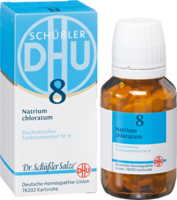 BIOCHEMIE DHU 8 Natrium chloratum D 3 Tabletten - 80St - Dhu Nr. 7 & 8