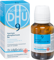 BIOCHEMIE DHU 9 Natrium phosphoricum D 6 Tabletten - 80St - Dhu Nr. 9 & 10