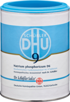 BIOCHEMIE DHU 9 Natrium phosphoricum D 6 Tabletten - 1000St - Dhu Nr. 9 & 10