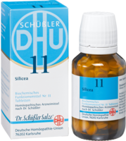 BIOCHEMIE DHU 11 Silicea D 6 Tabletten - 80St - Dhu Nr. 11 & 12