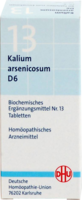 BIOCHEMIE DHU 13 Kalium arsenicosum D 6 Tabletten - 80St - Dhu Nr. 13 - 18