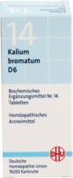 BIOCHEMIE DHU 14 Kalium bromatum D 6 Tabletten - 80St - Dhu Nr. 13 - 18