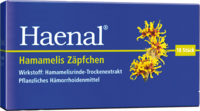 HAENAL Hamamelis Zäpfchen - 10St - Hämorrhoiden