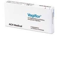 VAGIFLOR Vaginalzäpfchen - 6St - Aufbau der Vaginalflora