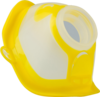 MICRODROP RF7 Maske Kind gelb transparent