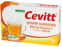 HERMES Cevitt heißer Sanddorn Granulat - 14St - Vitamingetränke