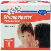 STRAMPELPETER Flockenwindeln Saugstärke 1 - 56St