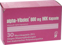 ALPHA VIBOLEX 600 mg HRK Weichkapseln - 30St