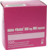 ALPHA VIBOLEX 600 mg HRK Weichkapseln