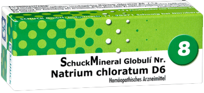 SCHUCKMINERAL Globuli 8 Natrium chloratum D6 7.5 g