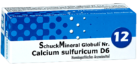 SCHUCKMINERAL Globuli 12 Calcium sulfuricum D6 - 7.5g