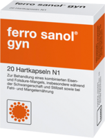FERRO SANOL gyn Hartkaps.m.msr.überz.Pellets - 20St