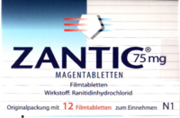 ZANTIC 75 mg Magentabletten - 12St - Saurer Magen