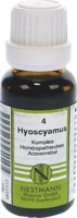 HYOSCYAMUS KOMPLEX Nr.4 Dilution - 20ml