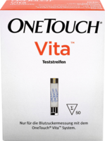 ONE TOUCH Vita Teststreifen - 50St - Blutzucker-Teststreifen