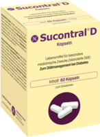 SUCONTRAL D Diabetiker Kapseln - 60St - Diabetikernahrungsergänzung