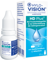 HYLO-VISION HD Plus Augentropfen - 15ml - Gegen trockene Augen