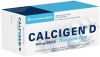 CALCIGEN D 600 mg/400 I.E. Kautabletten - 100St - Calcium & Vitamin D3