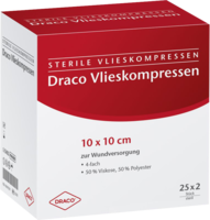 VLIESSTOFF-KOMPRESSEN steril 10x10 cm 4fach - 25X2St