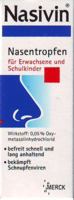 NASIVIN 0,05% Erw.u.Schulkinder Nasentropfen - 10ml - Nase frei