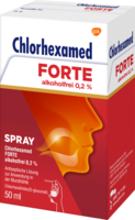 CHLORHEXAMED FORTE alkoholfrei 0,2% Spray - 50ml - Mundspülung